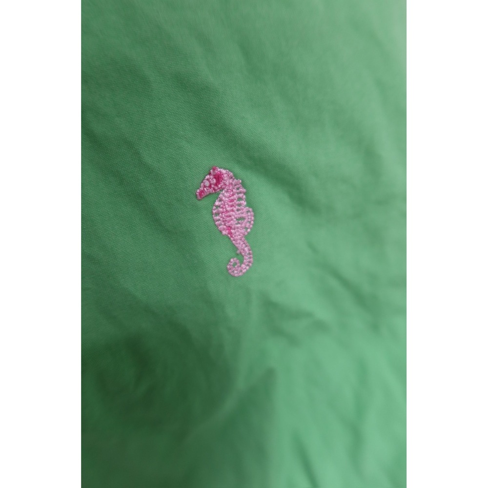 Tommy Hilfiger Unique Women's‎ 8 Green Pink Seahorse Embroidered Capri Crop Golf - Picture 6 of 8